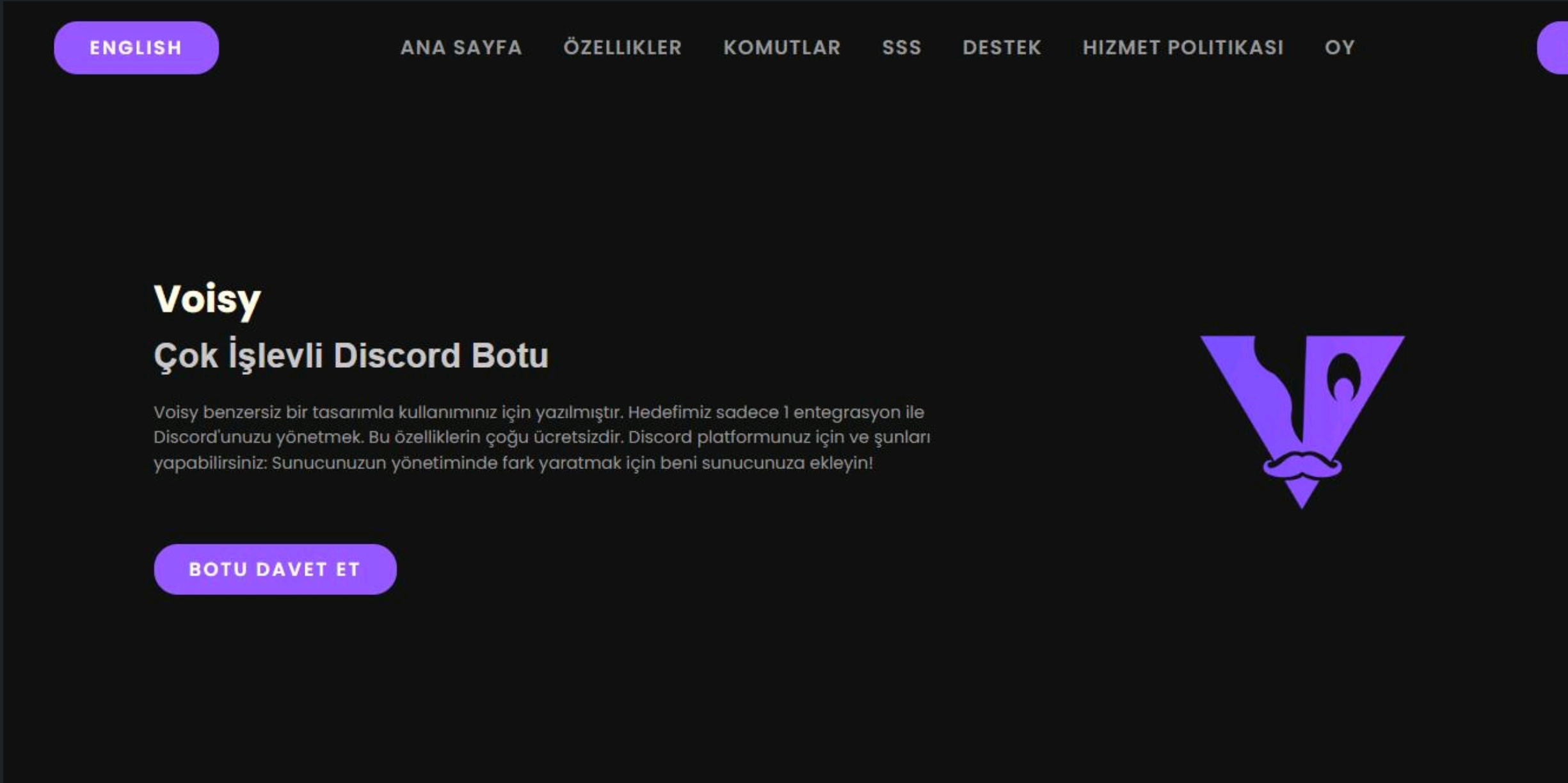 Voisy Discord Bot & Web Site